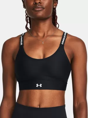 Női melltartó UNDER ARMOUR INFINITY MID 2.0 BRA 1384123-001 FEKETE