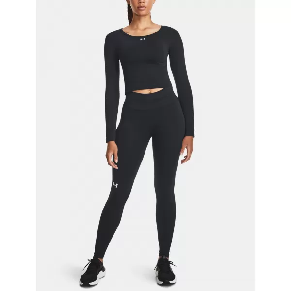  Női póló UNDER ARMOUR TRAIN SEAMLESS LS 1379150-001 FEKETE 