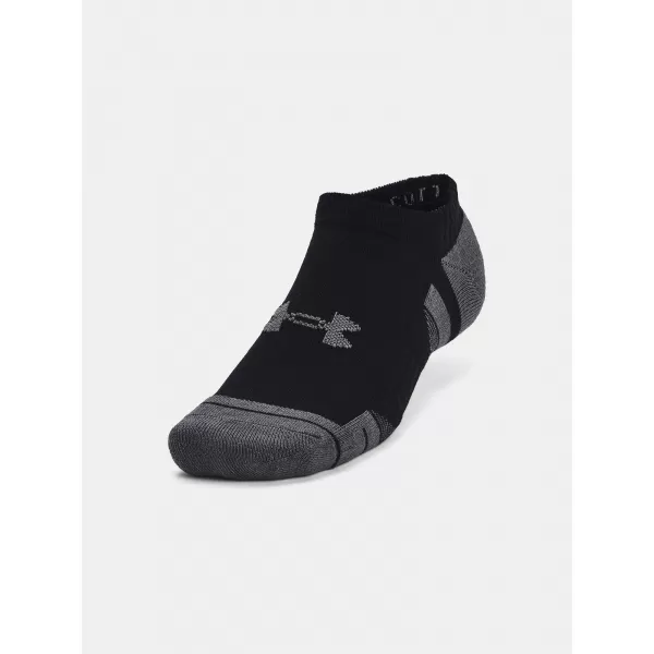  Zokni UNDER ARMOUR PERFORMANCE COTTON NS (3 PÁRY) 1379526-001 FEKETE 