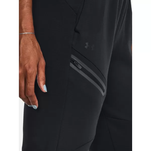  Női melegítőnadrág UNDER ARMOUR UNSTOPPABLE FLC JOGGER 1379846-001 FEKETE 