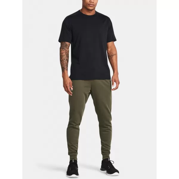  Férfi melegítőnadrág UNDER ARMOUR RIVAL TERRY JOGGER 1380843-390 ZÖLD 