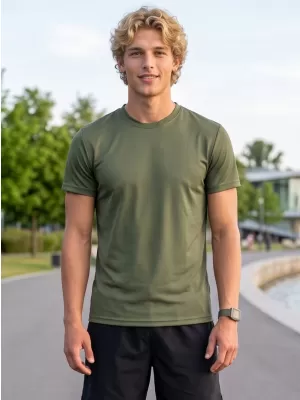 Férfi funkcionális ing ALTISPORT NoPrint NP/ALM421 KHAKI