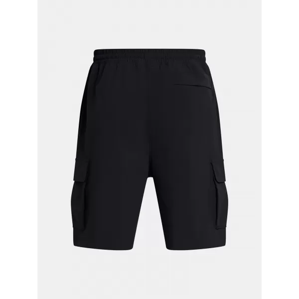  Férfi rövidnadrág UNDER ARMOUR VIBE WOVEN CARGO SHORT 1386560-001 FEKETE 