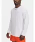 Férfi póló UNDER ARMOUR M WORKWEAR LOGO LS 1390167-100 FEHÉR