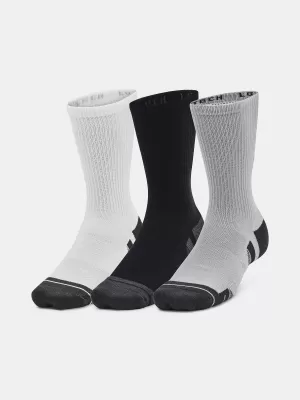 Zokni UNDER ARMOUR PERFORMANCE TECH CREW (3 PÁRY) 1379512-011 SZÜRKE