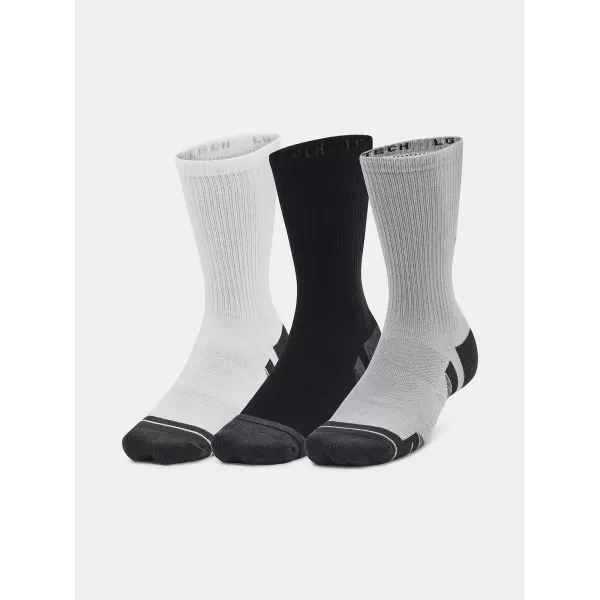  Zokni UNDER ARMOUR PERFORMANCE TECH CREW (3 PÁRY) 1379512-011 SZÜRKE 