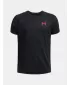 Fiú póló UNDER ARMOUR TECH TEXTURED SS 1382790-003 FEKETE