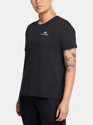 Női póló UNDER ARMOUR VANISH ENERGY SS 2.0 1379141-002 FEKETE