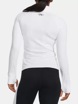 Női póló UNDER ARMOUR TRAIN CW 1/2 ZIP 1379886-100 FEHÉR