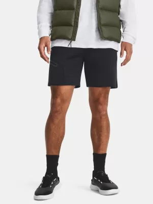 Férfi rövidnadrág UNDER ARMOUR UNSTOPPABLE FLC SHORTS 1379809-001 FEKETE