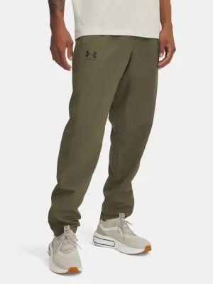 Férfi sportnadrág UNDER ARMOUR RIVAL WVN WINDBREAKER PN 1390150-390 ZÖLD