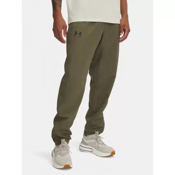  Férfi sportnadrág UNDER ARMOUR RIVAL WVN WINDBREAKER PN 1390150-390 ZÖLD 