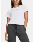 Női póló UNDER ARMOUR CAMPUS CORE SS 1383648-100 FEHÉR
