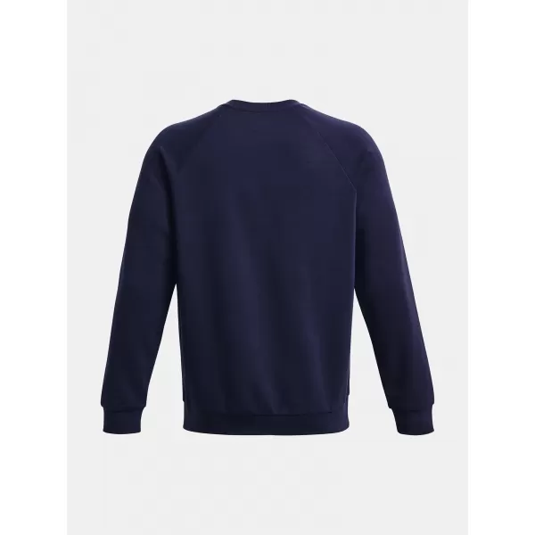  Férfi pulóver UNDER ARMOUR RIVAL FLEECE CREW 1379755-410 KÉK 