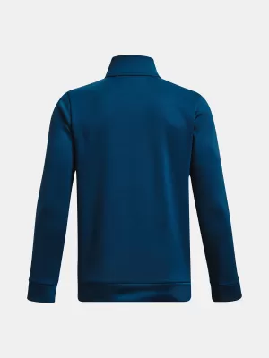 Fiú pulóver UNDER ARMOUR ARMOUR FLEECE 1/4 ZIP 1373559-426 KÉK
