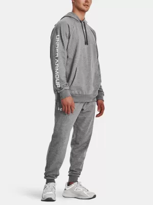 Férfi készlet UNDER ARMOUR RIVAL FLEECE SUIT 1379768-025 SZÜRKE
