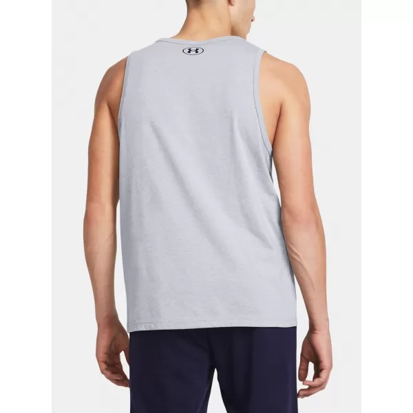  Férfi felső UNDER ARMOUR SPORTSTYLE LOGO TANK 1382883-035 SZÜRKE 