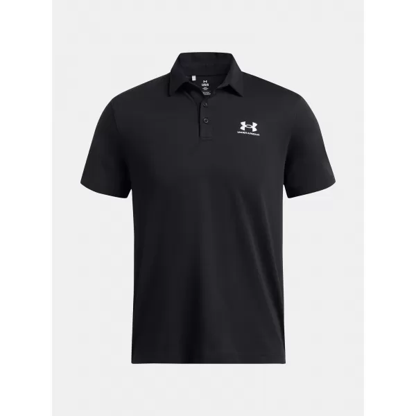  Férfi póló UNDER ARMOUR ICON POLO 1386608-001 FEKETE 