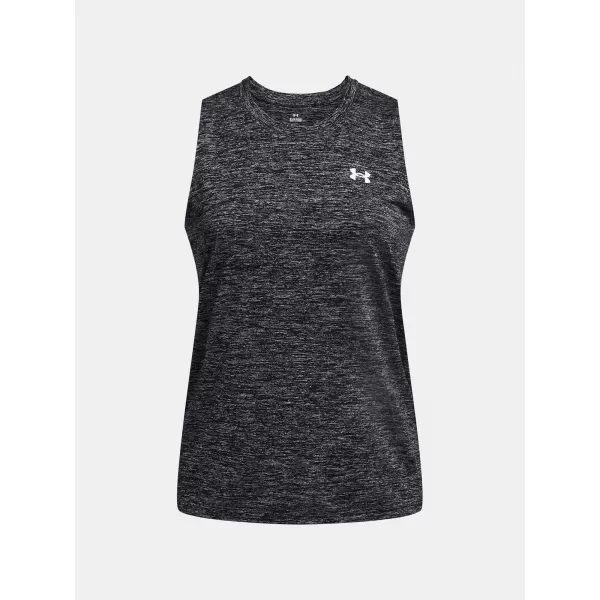  Női felső UNDER ARMOUR TECH TANK TWIST 1383656-001 FEKETE 