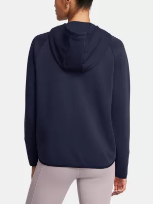 Női pulóver UNDER ARMOUR UNSTOPPABLE FLEECE FZ 1379842-410 KÉK