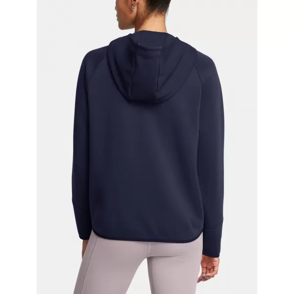  Női pulóver UNDER ARMOUR UNSTOPPABLE FLEECE FZ 1379842-410 KÉK 
