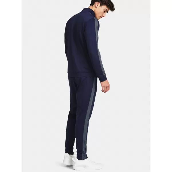  Férfi készlet UNDER ARMOUR KNIT TRACK SUIT 1357139-410 KÉK 