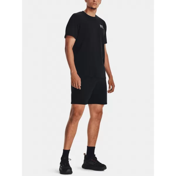  Férfi rövidnadrág UNDER ARMOUR ESSENTIAL FLEECE SHORTS 1380377-001 FEKETE 
