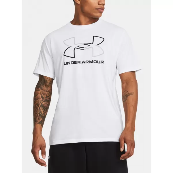  Férfi póló UNDER ARMOUR GL FOUNDATION UPDATE SS 1382915-100 FEHÉR 