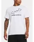 Férfi póló UNDER ARMOUR GL FOUNDATION UPDATE SS 1382915-100 FEHÉR