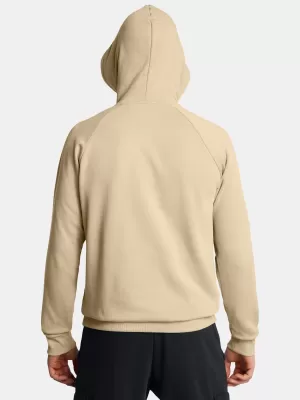 Férfi pulóver UNDER ARMOUR RIVAL FLEECE LOGO HD 1379758-299 BARNA