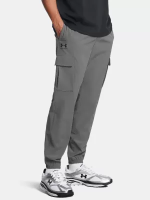Férfi sportnadrág UNDER ARMOUR VIBE WOVEN CARGO PANTS 1386558-025 SZÜRKE