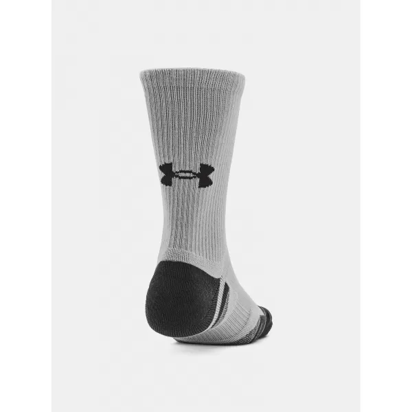  Zokni UNDER ARMOUR PERFORMANCE TECH CREW (3 PÁRY) 1379512-011 SZÜRKE 