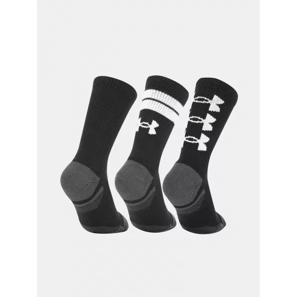  Zokni UNDER ARMOUR PERF TECH NOV CREW (3 PÁRY) 1379515-002 FEKETE 