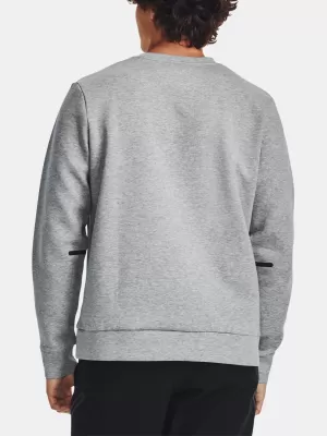 Férfi pulóver UNDER ARMOUR UNSTOPPABLE FLC CREW 1381688-011 SZÜRKE