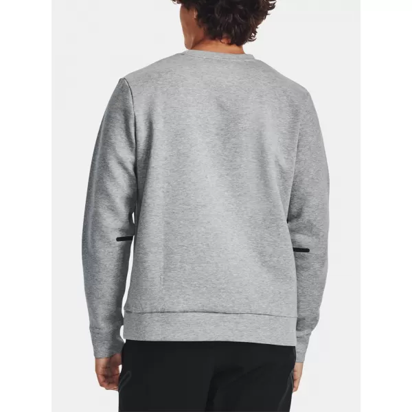  Férfi pulóver UNDER ARMOUR UNSTOPPABLE FLC CREW 1381688-011 SZÜRKE 
