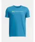 Fiú póló UNDER ARMOUR B LOGO WORDMARK SS 1389963-452 KÉK