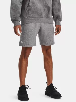 Férfi rövidnadrág UNDER ARMOUR RIVAL FLEECE SHORTS 1379779-025 SZÜRKE