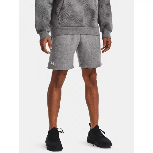  Férfi rövidnadrág UNDER ARMOUR RIVAL FLEECE SHORTS 1379779-025 SZÜRKE 