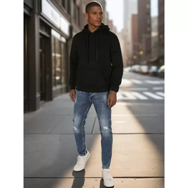  Férfi pulóver DSTREET BX5914 FEKETE 