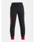 Fiú melegítőnadrág UNDER ARMOUR RIVAL FLEECE SCRIPT JGRS 1379789-001 FEKETE