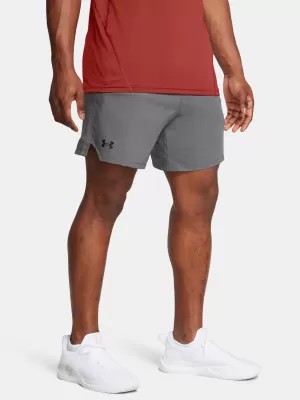 Férfi rövidnadrág UNDER ARMOUR VANISH WOVEN 6IN SHORTS 1373718-027 SZÜRKE