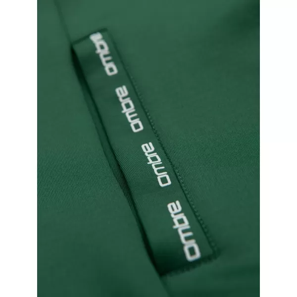  Férfi pulóver OMBRE OM-SSZP-0210 SÖTÉTZÖLD 