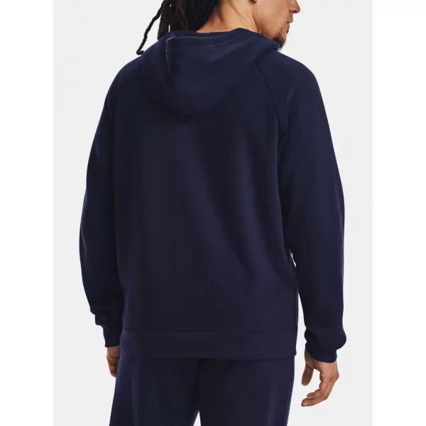  Férfi pulóver UNDER ARMOUR RIVAL FLEECE FZ HOODIE 1379767-410 KÉK 