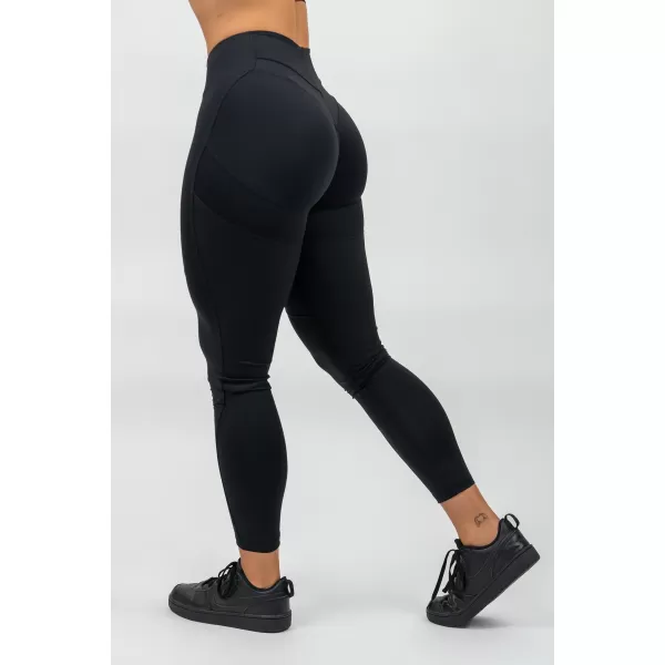  Magas derekú formáló leggings GLUTE PUMP 247 BLACK Nebbia 
