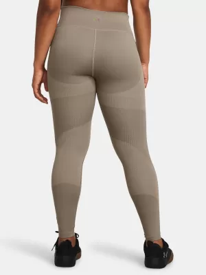 Női leggings UNDER ARMOUR VANISH ELITE SEAMLESS ANKLEG 1383550-200 BARNA