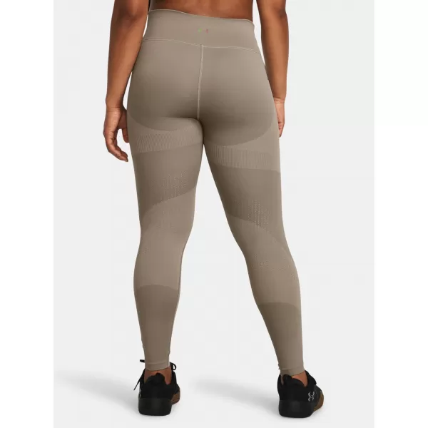  Női leggings UNDER ARMOUR VANISH ELITE SEAMLESS ANKLEG 1383550-200 BARNA 