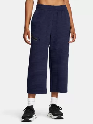 Női sportnadrág UNDER ARMOUR UNSTOPPABLE FLC GRID CROP 1386492-410 KÉK