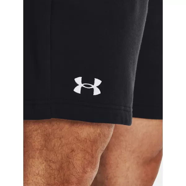  Férfi rövidnadrág UNDER ARMOUR RIVAL FLEECE SHORTS 1379779-001 FEKETE 