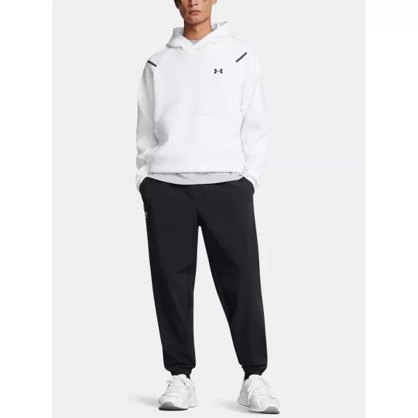  Férfi melegítőnadrág UNDER ARMOUR VIBE WOVEN JOGGER 1386557-001 FEKETE 