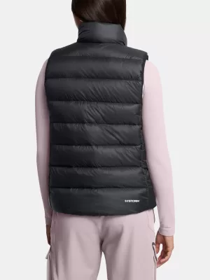 Női mellény UNDER ARMOUR LEGEND DOWN VEST 1385853-001 FEKETE